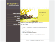 Tablet Screenshot of helenrydge.com